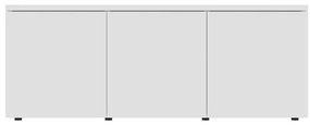 vidaXL Έπιπλο Τηλεόρασης Λευκό 80 x 34 x 30 εκ. από Επεξ. Ξύλο