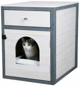 Κουτί απορριμμάτων γάτας Kerbl Μπλε Λευκό Πλαστική ύλη