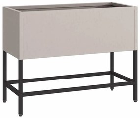 vidaXL Υψωμένη Γλάστρα Κήπου Σκ rusty 60 x 26 x 45 εκ