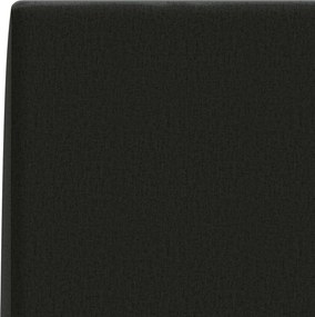 vidaXL Μαξιλάρι πλάτης SOEST 100% Πολυεστέρας Μαύρο 60 x 20 x 40 cm