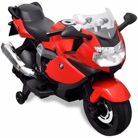 vidaXL BMW 283 Ηλεκτροκίνητη Μηχανή για Παιδιά Κόκκινη 6 V
