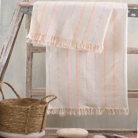 Ριχτάρι Sezane Ecru Ρυθμός Διθέσιο 180x240cm Cotton-Polyester
