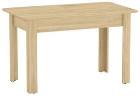 Τραπέζι Quiin επεκτεινόμενο sonoma 120-174x70x73.5εκ 164x70x73.5 εκ.