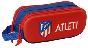 Διπλή Κασετίνα Atlético Madrid Κόκκινο 21 x 8 x 6 cm 3D