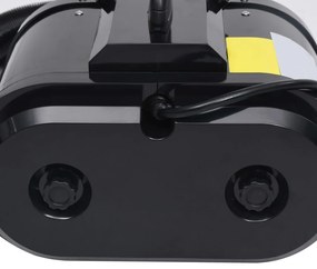 vidaXL Συσκευή Στεγνώματος για Κατοικίδια Μαύρη με Διπλό Μοτέρ