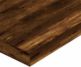 vidaXL Ράφια Τοίχου 4 τεμ. Καπνιστή Δρυς 100x10x1,5 εκ. Επεξεργ. Ξύλο