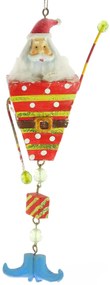 Άγιος Βασίλης Χριστουγεννιάτικο Στολίδι 18cm 9786844
