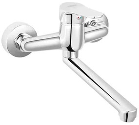 Μπαταρία Κουζίνας Isso BIS5 Εντοιχισμού Chrome Ferro Brass