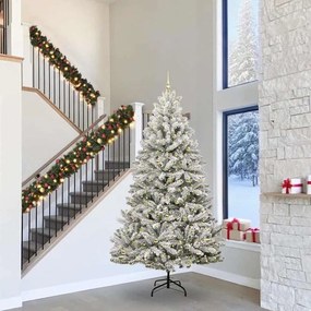 vidaXL Τεχνητό Χριστουγεννιάτικο Δέντρο 300 cm 300 LED Θερμό λευκό