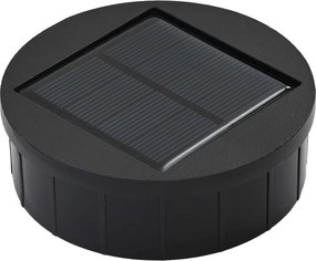 vidaXL Ηλιακό LED Φως Δρόμου 2 pcs Θερμό λευκό 18 x 18 x 50 εκ.