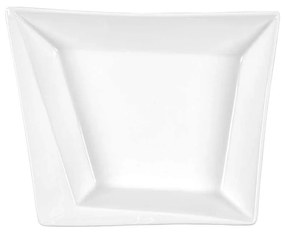 Πιάτο Βαθύ Τετράγωνο Πορσελάνης Λευκό Art Et Lumiere 22,5x16,5x6,5εκ. 05981
