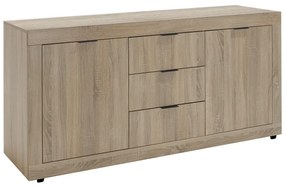 Μπουφές Doha  σε sonoma απόχρωση 180x45x80.5εκ