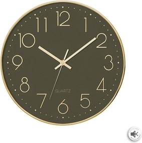 Ρολόι Τοίχου (Φ30) Αθόρυβο A-S Vert 167038A