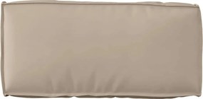 vidaXL Μαξιλάρι Taupe 80 x 40 x 12 cm Ύφασμα Όξφορντ