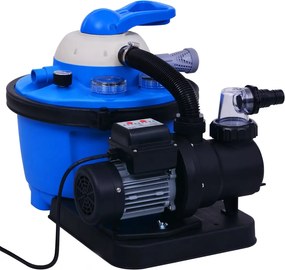 vidaXL Αντλία / Φίλτρο Άμμου με Χρονοδιακόπτη 450 W 25 Λίτρα