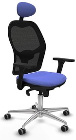 Καρέκλα γραφείου με κεφαλάρι Jorquera Piqueras y Crespo 3D086G1 Ανοιχτό Μπλε