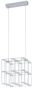 Φωτιστικό Οροφής 39729 Frontera Led 30X30cm Chrome Eglo Metal
