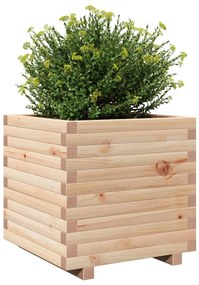 vidaXL Ζαρντινιέρα Κήπου 50x50x49,5 εκ από Μασίφ Ξύλο Πεύκου