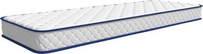 vidaXL Στρώμα με Αφρό Μνήμης Λευκό 70x200x17 εκ. μαλακό