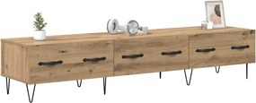 vidaXL Ντουλάπι TV artisan δρυς 150 x 36 x 30 εκ Επεξεργασμένο ξύλο
