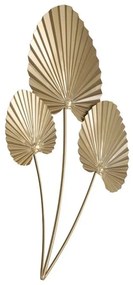 Διακοσμητικό Τοίχου Chikuma 426011 59x2,5x77,5cm Gold Eglo Steel