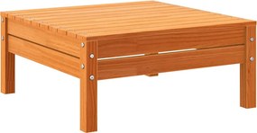 vidaXL Corner Sofa Solid pine wood Κερί Παλαίωσης Standard