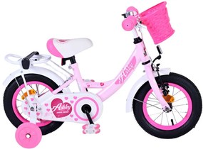 Ashley 12 Inch 21,5 cm Girls Coaster Brake Light pinkWhiteVolare