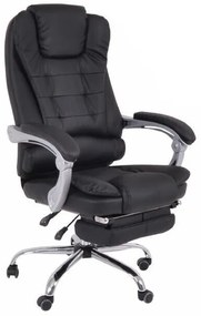 Καρέκλα γραφείου Mesa 311, Μαύρο, 120x67x72cm, 23 kg, Με μπράτσα, Με ρόδες, Μηχανισμός καρέκλας: Μηχανισμός multiblock | Epipla1.gr