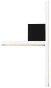 Φωτιστικό Τοίχου 01357-17 12W LED 3000K 960Lm 28x50cm White Luma