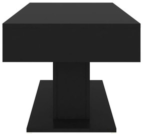 vidaXL Τραπεζάκι Σαλονιού Μαύρο 96 x 50 x 45 εκ. από Επεξ. Ξύλο