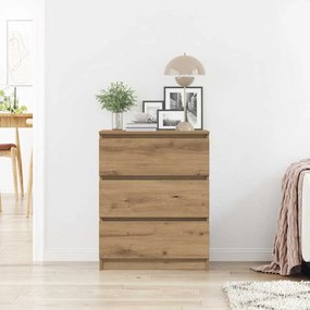 vidaXL Μπουφές από Τεχνητό Δρυ 60x35x76 εκ. από Τεχνητό Ξύλο