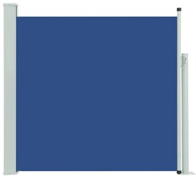 vidaXL Σκίαστρο Πλαϊνό Συρόμενο Βεράντας Μπλε 170 x 300 εκ.