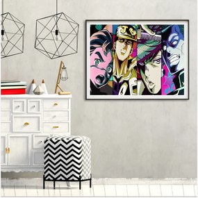 Πόστερ &amp; Κάδρο Jojos Bizarre Adventure AN107 21x30cm Εκτύπωση Πόστερ (χωρίς κάδρο)