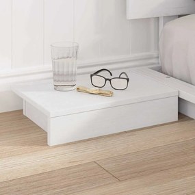 vidaXL Σκελετός Κρεβατιού Λευκό 160 x 200 cm ξύλο
