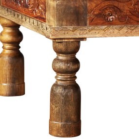 vidaXL Τραπεζάκι Σαλονιού 110x60x38 εκ Ξύλο Ακακίας/Μασίφ Ξύλο Μάνγκο