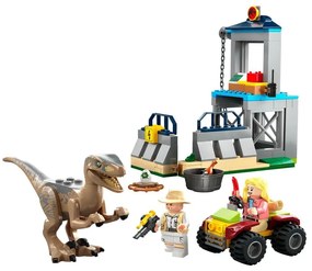 Απόδραση Velociraptor 76957 Jurassic World 137τμχ 4 ετών+ Multicolor Lego