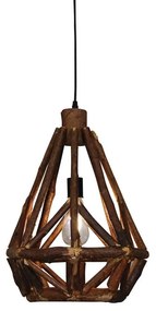 Φωτιστικό Οροφής 77-3602 P005 Fusta Black Mat Homelighting Wood
