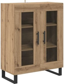 vidaXL Highboard 2 τμχ. Artisan Oak 69,5 x 34 x 180 εκ.