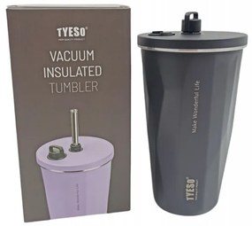 ΑΝΟΞΕΙΔΩΤΟ ΘΕΡΜΟΣ 600ml ΜΑΥΡΟ TS-8848A-TS-8848A
