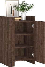 vidaXL Μπουφές Καφέ Δρυς 45x35x75 εκ. από Επεξεργασμένο Ξύλο
