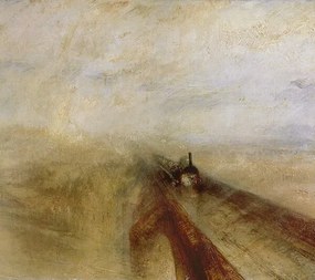 Αναπαραγωγή Rain Steam and Speed, The Great Western Railway, Turner, Joseph Mallord William