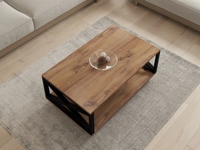 Τραπεζάκι Σαλονιού Atlantic Πεύκο NUSAFRE 98x60x33.6