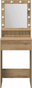 vidaXL Τραπέζι περιποίησης Artisan Oak 50 x 41 x 135 εκ