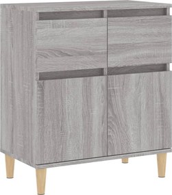vidaXL Ντουλάπι Γκρι Sonoma 60x35x70 εκ. από Επεξεργασμένο Ξύλο