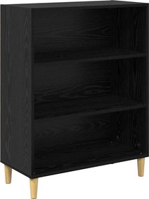 vidaXL Πλαϊνό γραφείο Μαύρη Οξυά 69,5 x 32,5 x 90 εκ