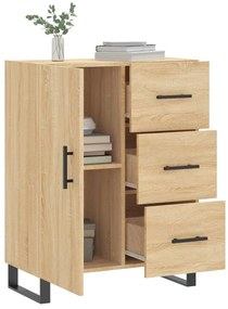 vidaXL Ντουλάπι Sonoma Δρυς 69,5 x 34 x 90 εκ. από Επεξεργασμένο Ξύλο