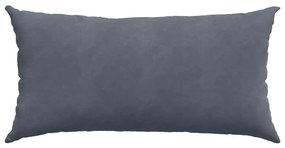 vidaXL Μαξιλάρι Καναπέ 2 pcs Σκούρο Γκρι 80 x 40 cm