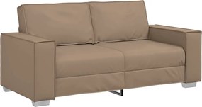vidaXL Διθέσιος καναπές Καπουτσίνο 180 cm Τεχνητό Δέρμα