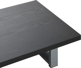 vidaXL Έπιπλο Μπάνιου Μαύρο 60 x 40 x 16,3 εκ.