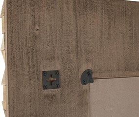 Τοίχο καθρέφτη Home ESPRIT Καφέ Σύγχρονη 91 x 5 x 183 cm